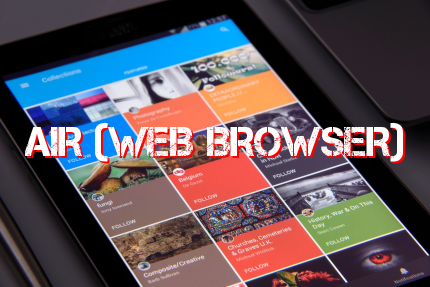 This app  is an alternative web browser for mobile devices.
