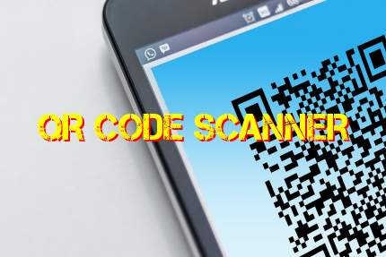 The app allows you to scan QR and barcodes